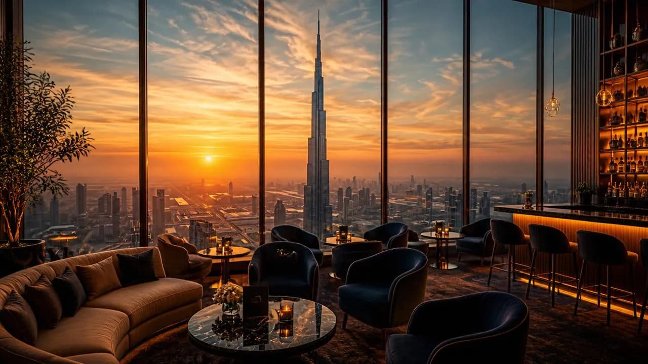 Burj Khalifa Level 154 - the Lounge