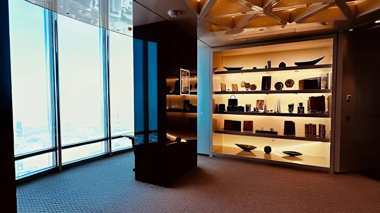 Burj Khalifa Level 154 - the Lounge
