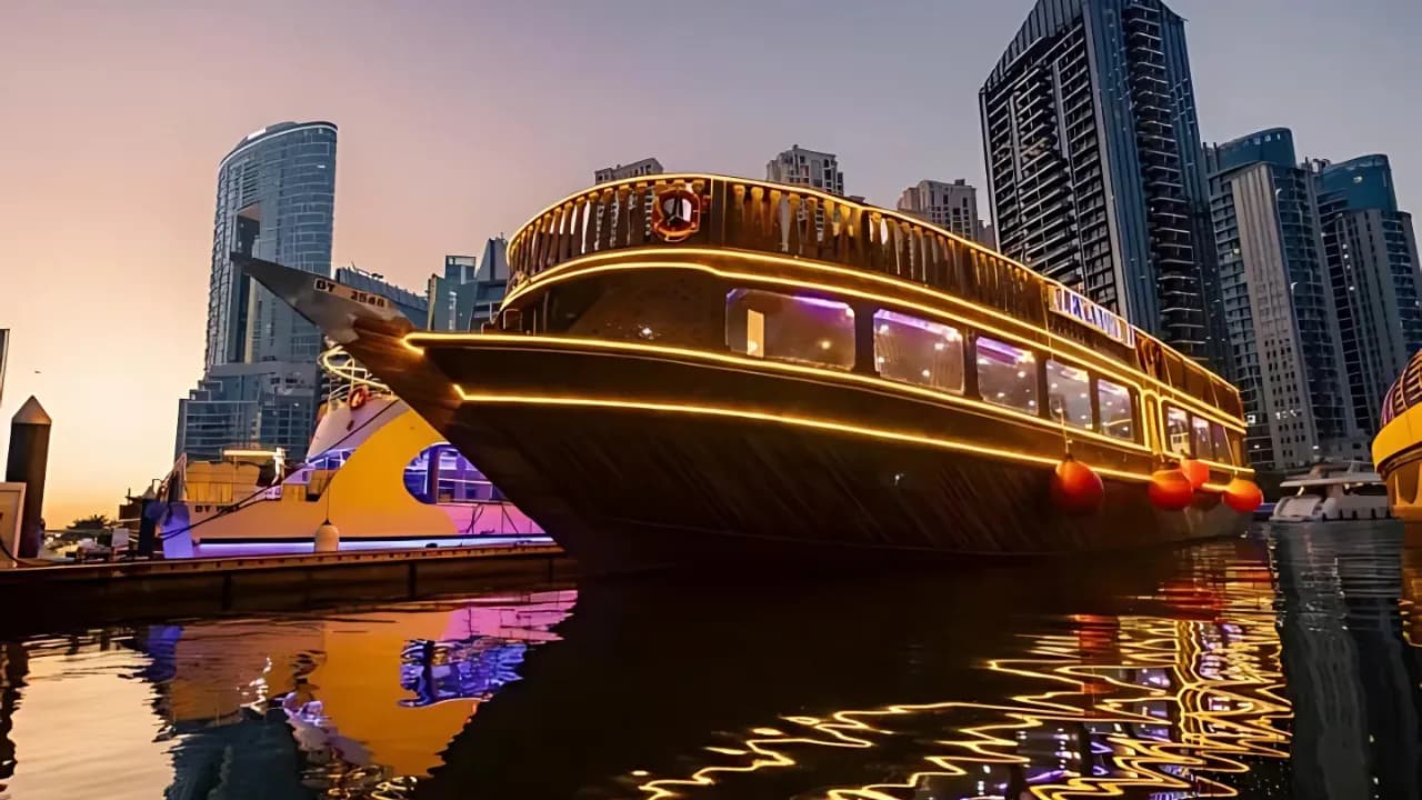 🛥️ Marina Dhow Cruise – Dubai
