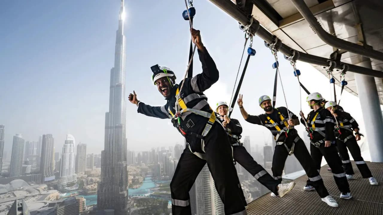 Burj Khalifa 124 + Edge Walk