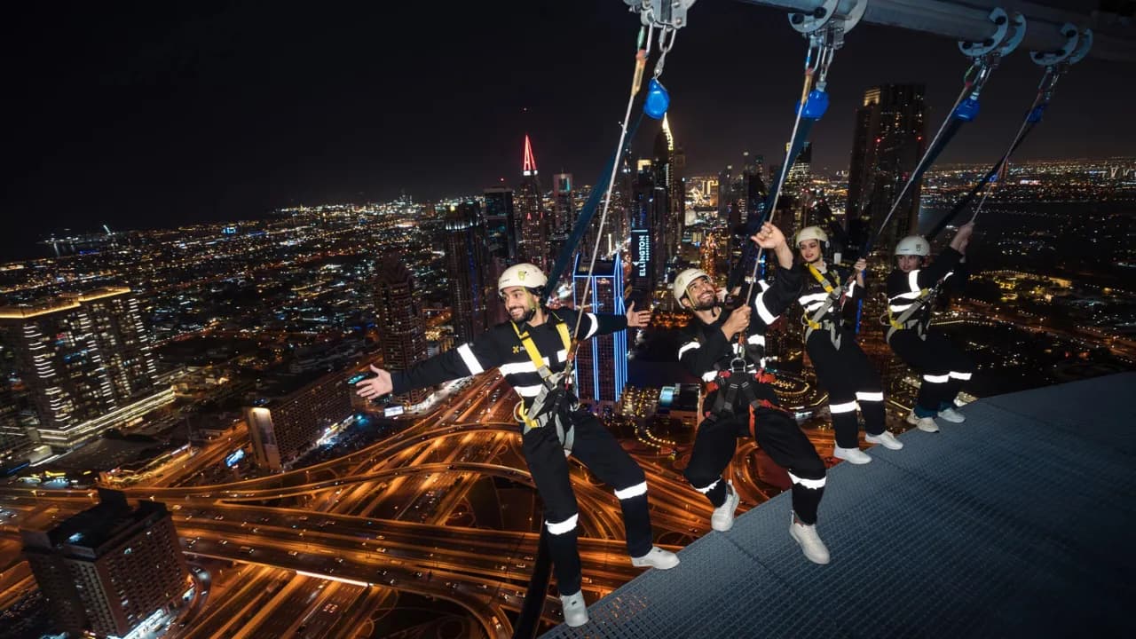 Burj Khalifa 124 + Edge Walk