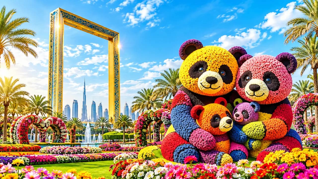 Dubai Glow Garden + Dubai Frame Combo Tickets