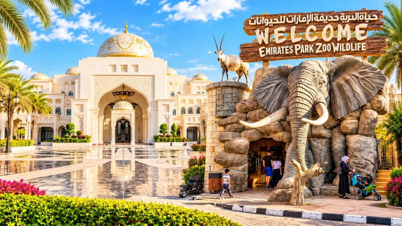 Qasr Al Watan + Emirates Park Zoo