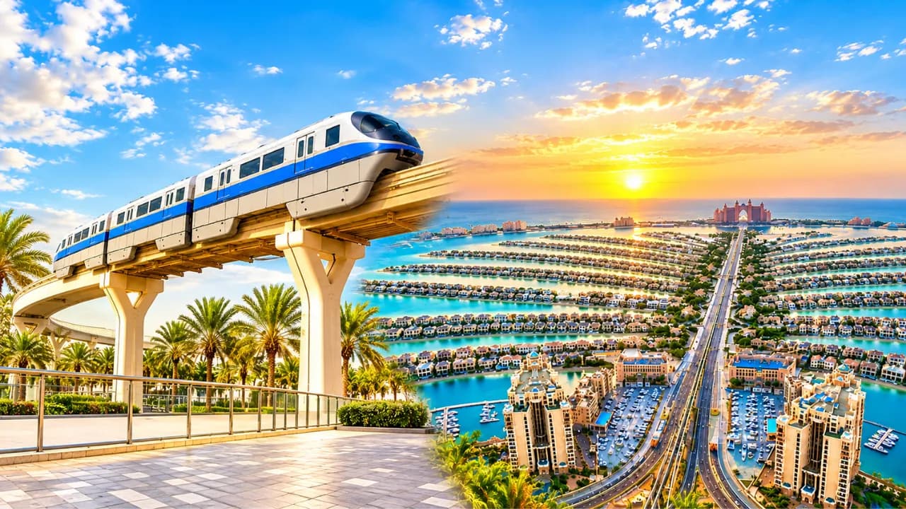 View at The Palm + Palm Monorail Combo