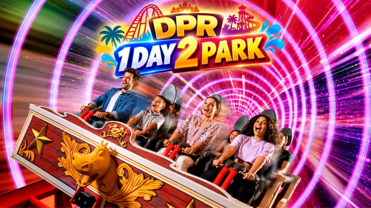 Dubai Parks And Resorts 1 DAY 2 PARK